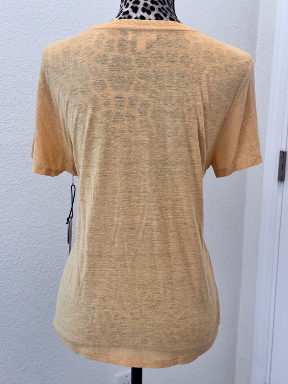 Society Amuse Soft Yellow Crewneck Tee - Picture 3 of 7